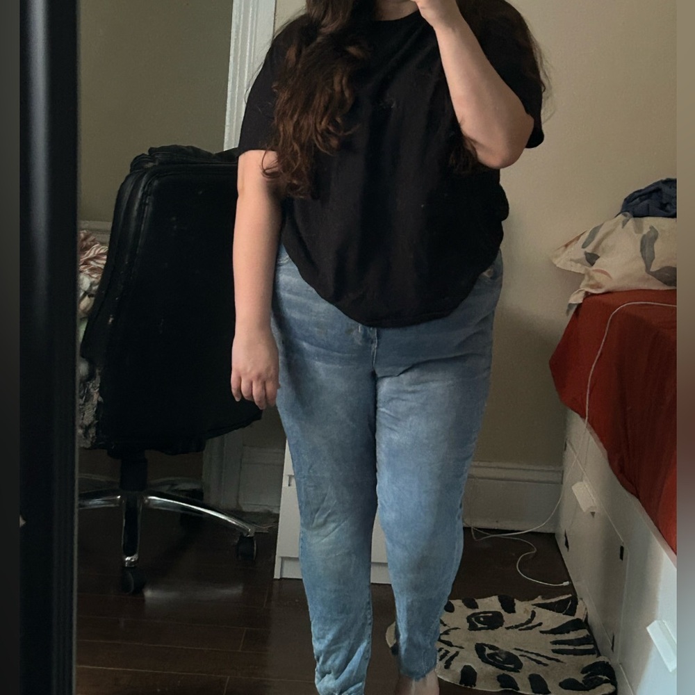 American Eagle Acid Wash Jeggings